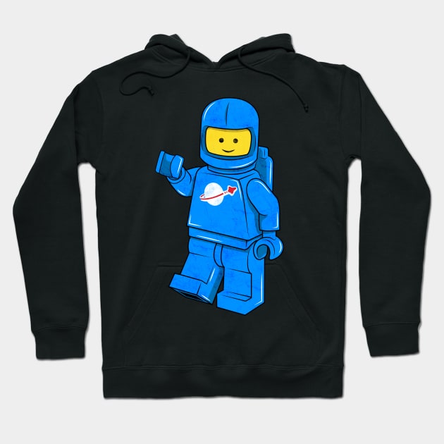 Classic Spaceman Hoodie by chrisraimoart